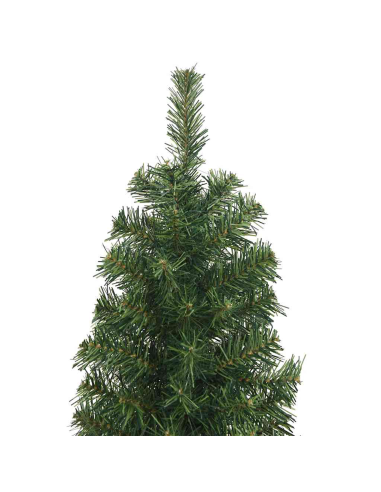 Albero di Natale artificiale con 300 LED Verde 210 cm