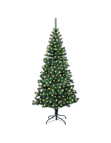Albero di Natale artificiale con luci integrate Verde 240 cm