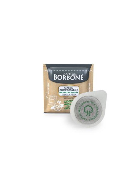 Borbone Box Cialde 44mm Miscela Nera 150pz