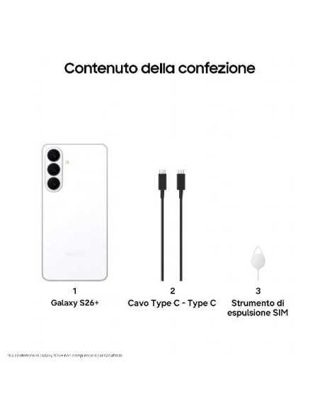 GALAXY S26+ 12+512GB WHITE