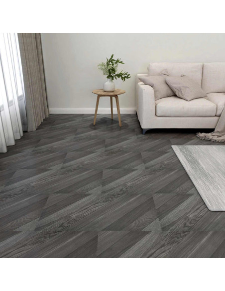 Tavole per Pavimenti 55 pcs Grigio 5,11 m² PVC