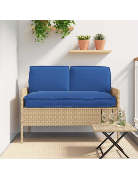 Set di Cuscini 3 pcs Blu Reale Tessuto Oxford