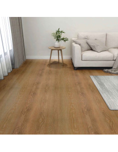 Tavole per Pavimenti 55 pcs Marrone 5,11 m² PVC