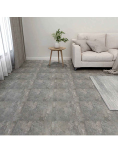 Tavole per Pavimenti 55 pcs Grigio 5,11 m² PVC