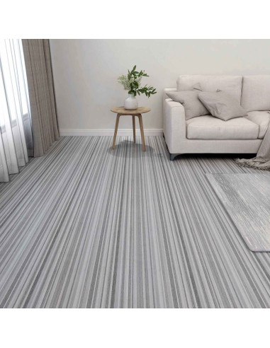 Tavole per Pavimenti 55 pcs Grigio chiaro 5,11 m² PVC