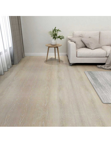 Tavole per Pavimenti 55 pcs Beige 5,11 m² PVC