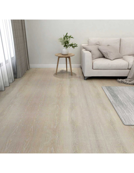 Tavole per Pavimenti 55 pcs Beige 5,11 m² PVC