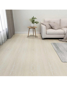 Tavole per Pavimenti 55 pcs Beige 5,11 m² PVC
