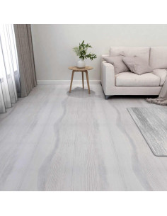 Tavole per Pavimenti 55 pcs Grigio chiaro 5,11 m² PVC