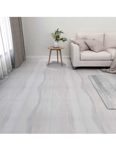 Tavole per Pavimenti 55 pcs Grigio chiaro 5,11 m² PVC