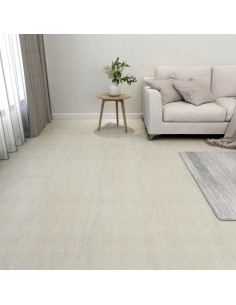 Tavole per Pavimenti 55 pcs Crema 5,11 m² PVC