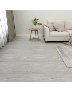 Tavole per Pavimenti 55 pcs Grigio chiaro 5,11 m² PVC
