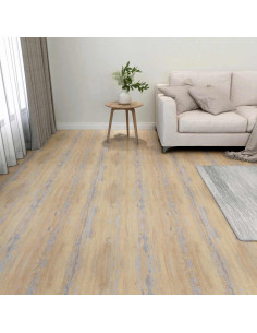 Tavole per Pavimenti 55 pcs Marrone 5,11 m² PVC