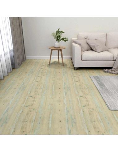 Tavole per Pavimenti 55 pcs Marrone Chiaro 5,11 m² PVC