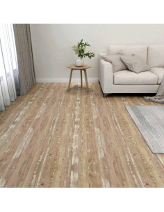 Tavole per Pavimenti 55 pcs Marrone 5,11 m² PVC