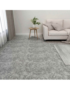 Tavole per Pavimenti 55 pcs Grigio Cemento 5,11 m² PVC
