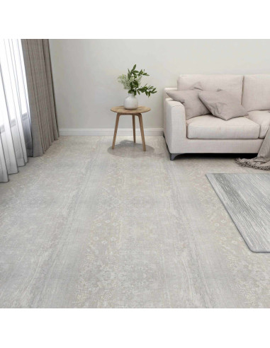 Tavole per Pavimenti 55 pcs Grigio chiaro 5,11 m² PVC