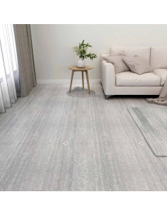 Tavole per Pavimenti 55 pcs Grigio 5,11 m² PVC