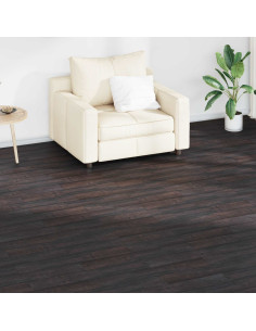 Tavole per Pavimenti 36 pcs Marrone Scuro 5,02 m² PVC