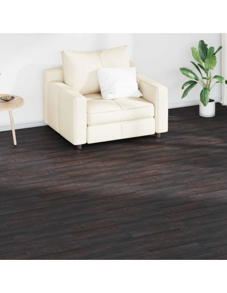 Tavole per Pavimenti 36 pcs Marrone Scuro 5,02 m² PVC