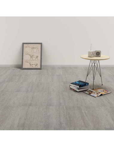 Tavole per Pavimenti 55 pcs Grigio 5,11 m² PVC