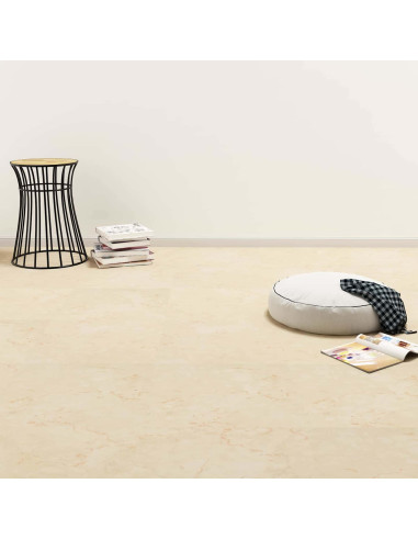 Tavole per Pavimenti 55 pcs Beige 5,11 m² PVC
