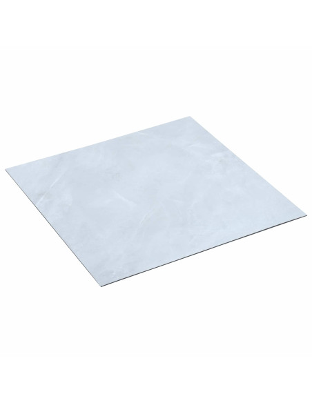 Tavole per Pavimenti 55 pcs Bianco 5,11 m² PVC