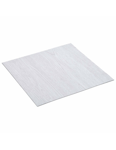 Tavole per Pavimenti 55 pcs Bianco 5,11 m² PVC