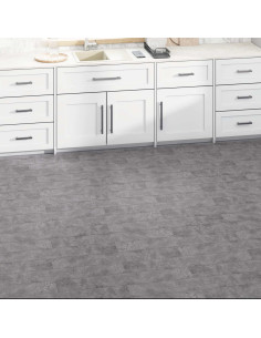 Tavole per Pavimenti 36 pcs Grigio Cemento 5,02 m² PVC