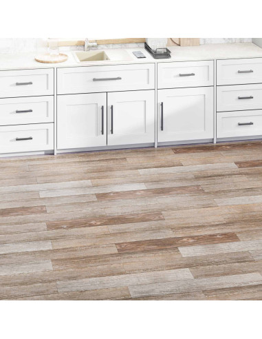 Tavole per Pavimenti 36 pcs Marrone 5,02 m² PVC