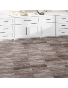 Tavole per Pavimenti 36 pcs Marrone 5,02 m² PVC