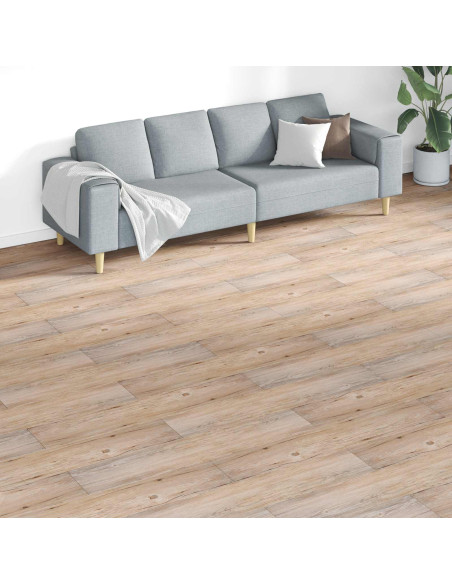 Tavole per Pavimenti 18 pcs Marrone 5,26 m² PVC