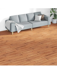 Tavole per Pavimenti 18 pcs Marrone 5,26 m² PVC