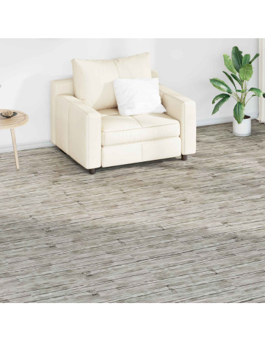 Tavole per Pavimenti 36 pcs Grigio 5,02 m² PVC