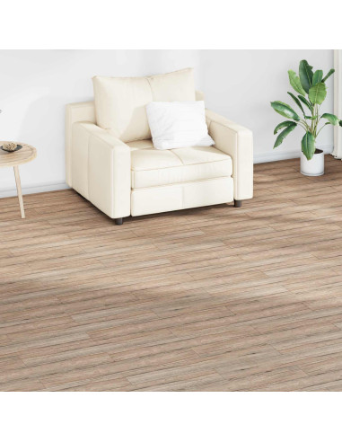 Tavole per Pavimenti 36 pcs Marrone Rovere 5,02 m² PVC