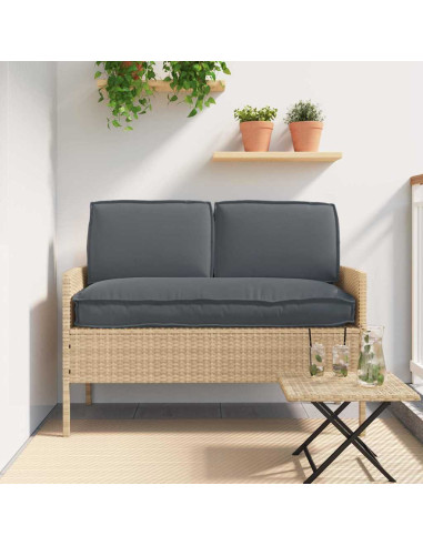 Set di Cuscini 3 pcs Antracite Tessuto Oxford