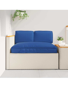 Set di Cuscini 3 pcs Blu Reale Tessuto Oxford