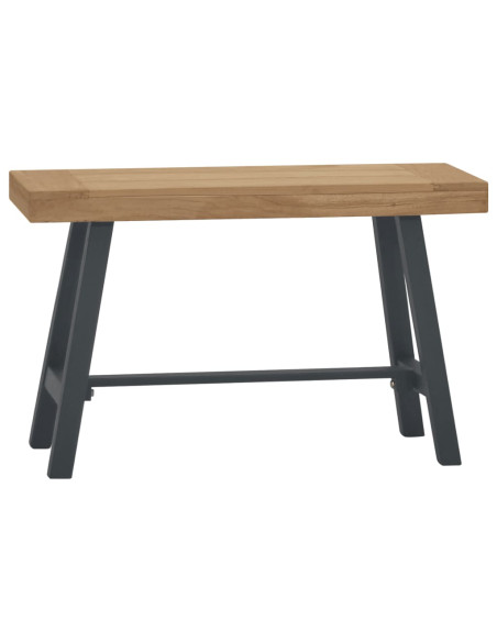 Panchina 80 cm in Legno Massello di Teak