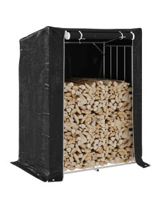 Rastrelliera per Legna con Copertura Antipioggia 150x100x200 cm