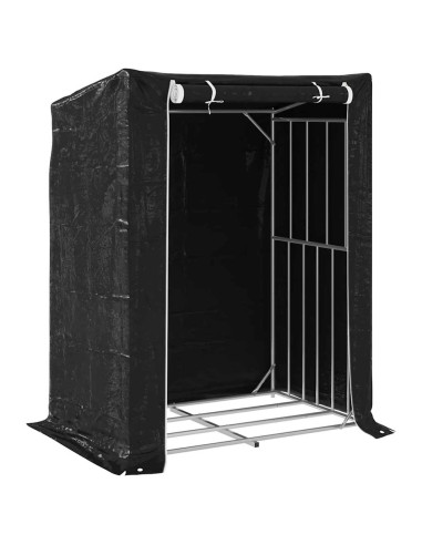 Rastrelliera per Legna con Copertura Antipioggia 150x100x200 cm