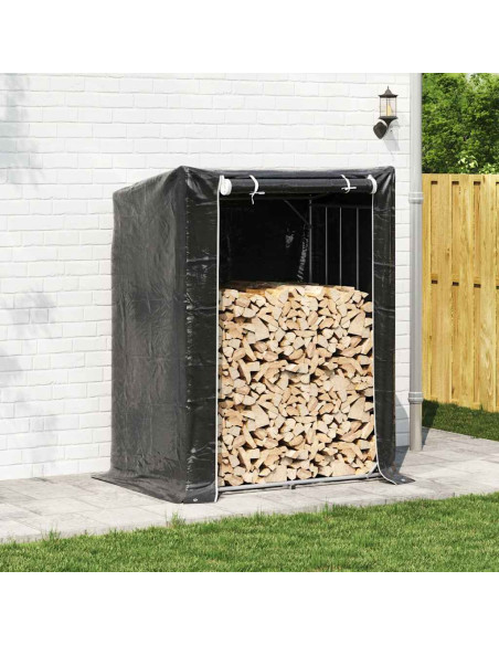 Rastrelliera per Legna con Copertura Antipioggia 150x100x200 cm