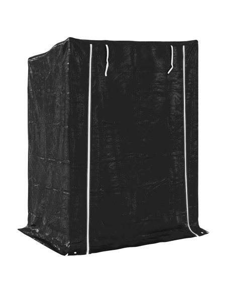 Rastrelliera per Legna con Copertura Antipioggia 150x100x200 cm