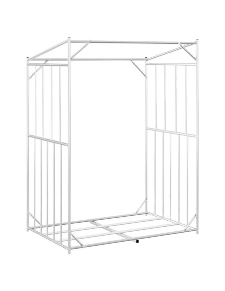 Rastrelliera per Legna con Copertura Antipioggia 150x100x200 cm