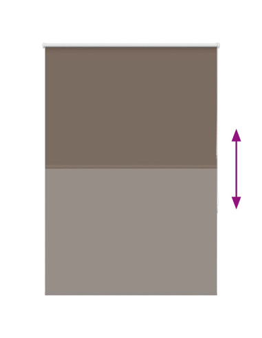 Tenda a Rullo Oscurante 115x175 cm Larghezza Tessuto 110,7 cm