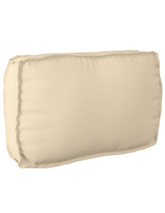 Cuscino Beige 70 x 40 x 12 cm Tessuto Oxford