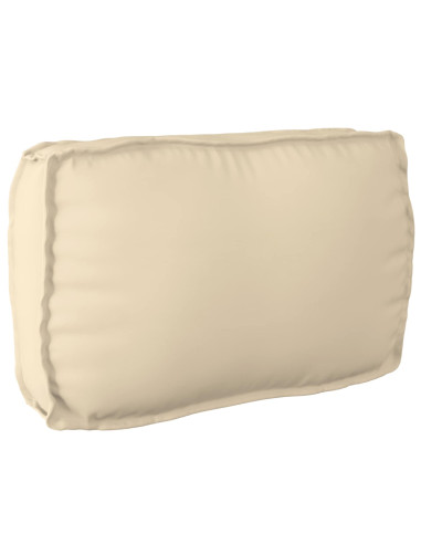 Cuscino Beige 70 x 40 x 12 cm Tessuto Oxford