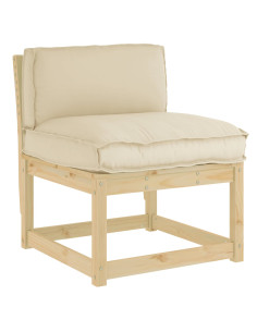 Cuscino Beige 70 x 40 x 12 cm Tessuto Oxford 2