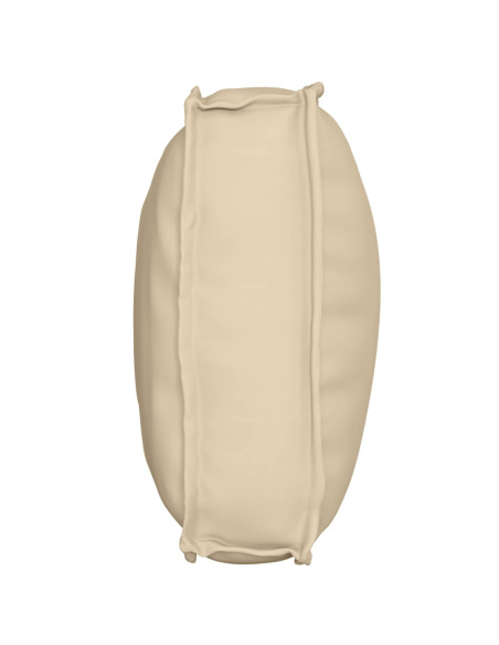Cuscino Beige 70 x 40 x 12 cm Tessuto Oxford
