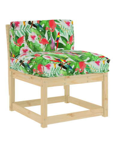 Cuscino Floreale Multicolore 70 x 40 x 12 cm Tessuto Oxford