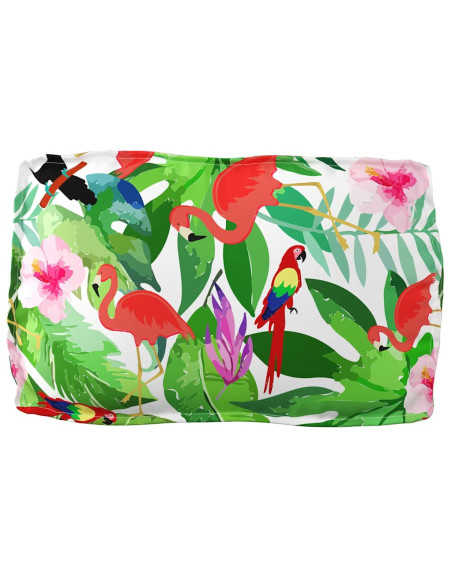 Cuscino Floreale Multicolore 70 x 40 x 12 cm Tessuto Oxford